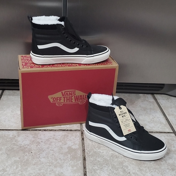 Vans Shoes - Vans Sk8-Hi MTE Leather Sneakers